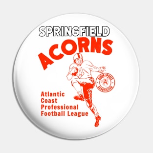 Defunct Springfield Acorns Football ACFL Pin
