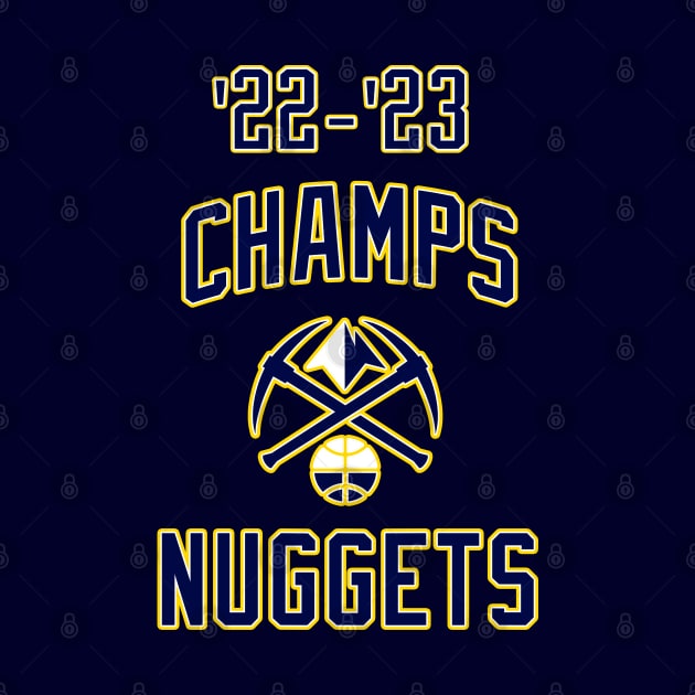 NBA Champions 2023 by Buff Geeks Art