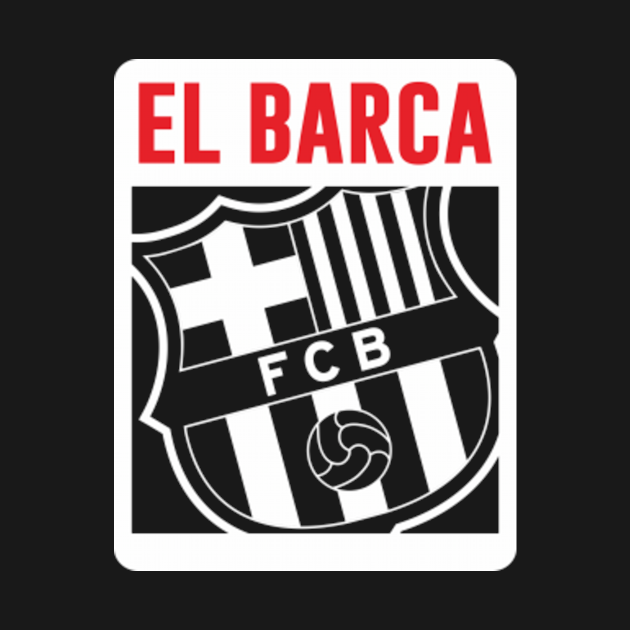 EL BARCA - Fc Barcelona - T-Shirt | TeePublic