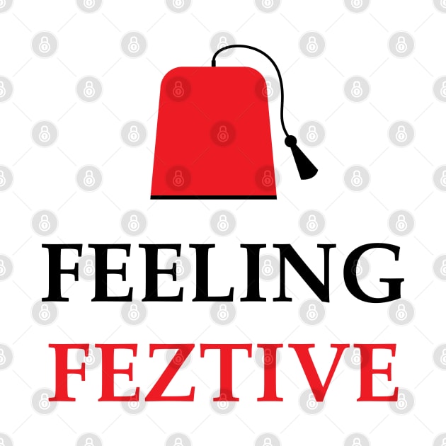 Feeling Feztive Doctor Who Christmas by BluKat