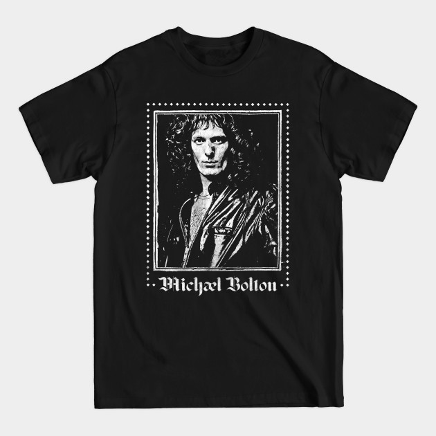 Discover Michael Bolton 90s Aesthetic Fan Design T-Shirt