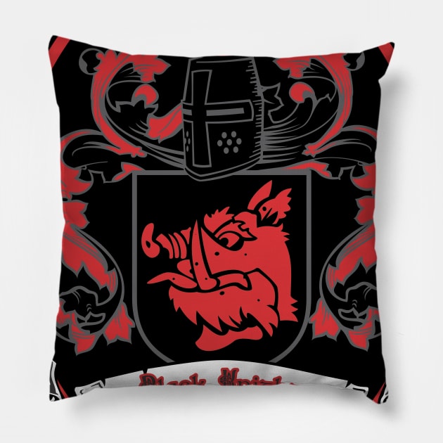 Black Knight Pillow by MBK