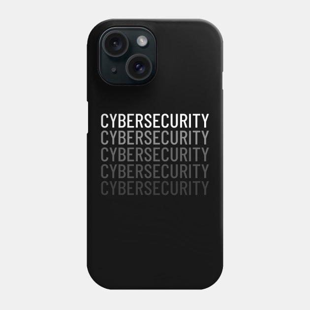 Cyber Security Fadeout Phone Case by OldCamp