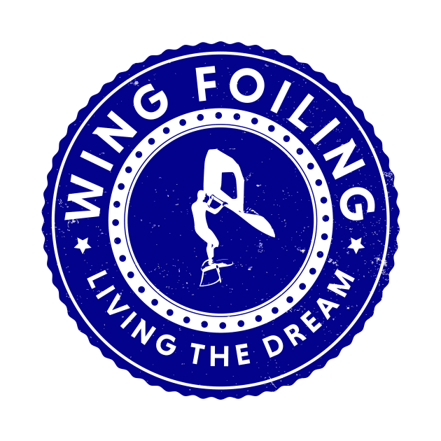 Wing Foiling badge by bluehair