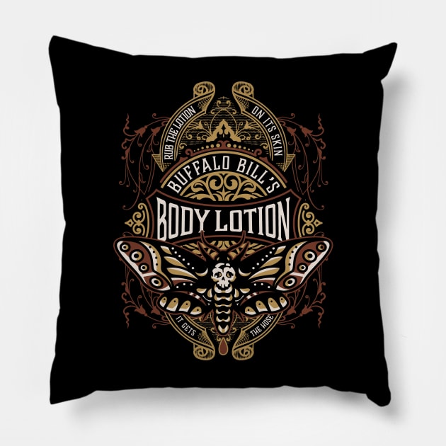 Buffalo Lotion Pillow by CoDDesigns