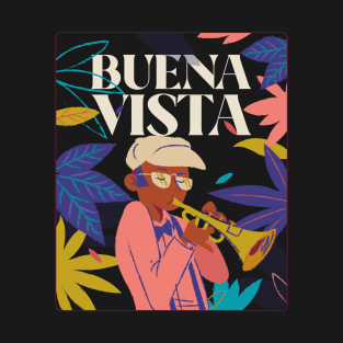 Buena Vista Social Club Tribute - Vintage Cuban Music Design T-Shirt