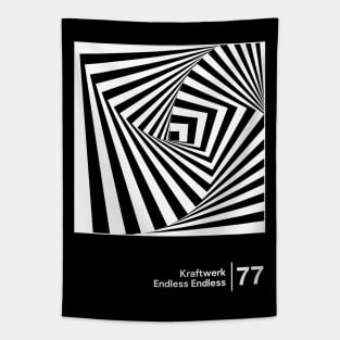 Endless Endless / Minimalist Graphic Design Fan Artwork Tapestry