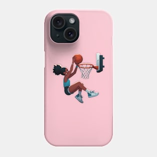 Female basketball player Phone Case