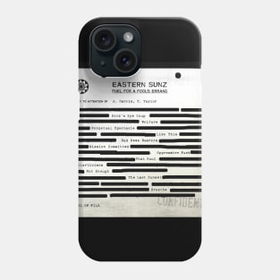 Redacted Phone Case