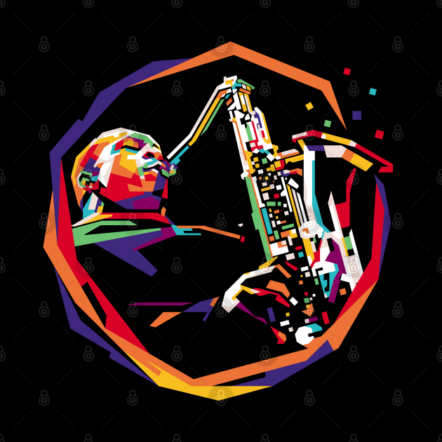 jazz wpap pop art by BAJAJU