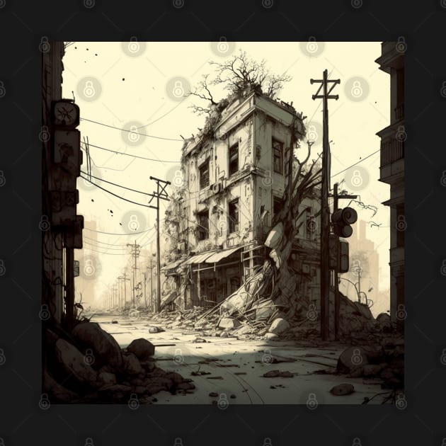 Post apocalyptic Design The last of us style by Buff Geeks Art