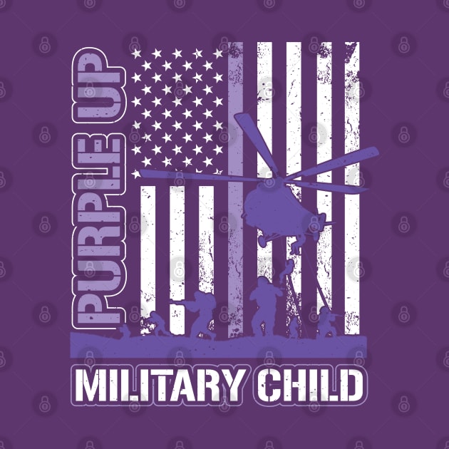 Purple Up for Military Kids by aneisha