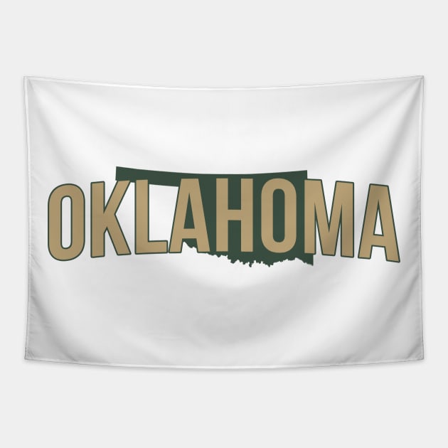 Oklahoma State Tapestry by Novel_Designs