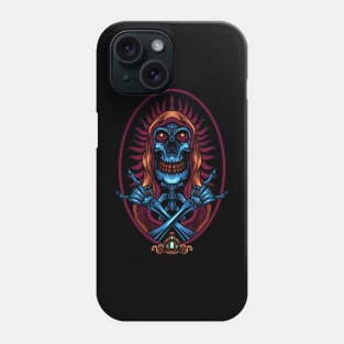 stylish skull Phone Case