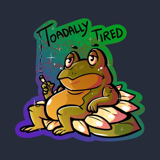 Toadally Tired by OKdandy