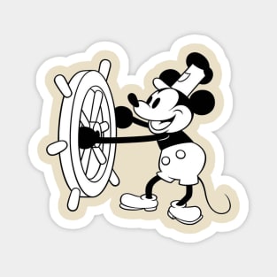 Mickey Mouse Steamboat Willie Magnet