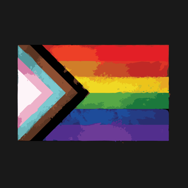 LGBTQ FLAG by lounesartdessin