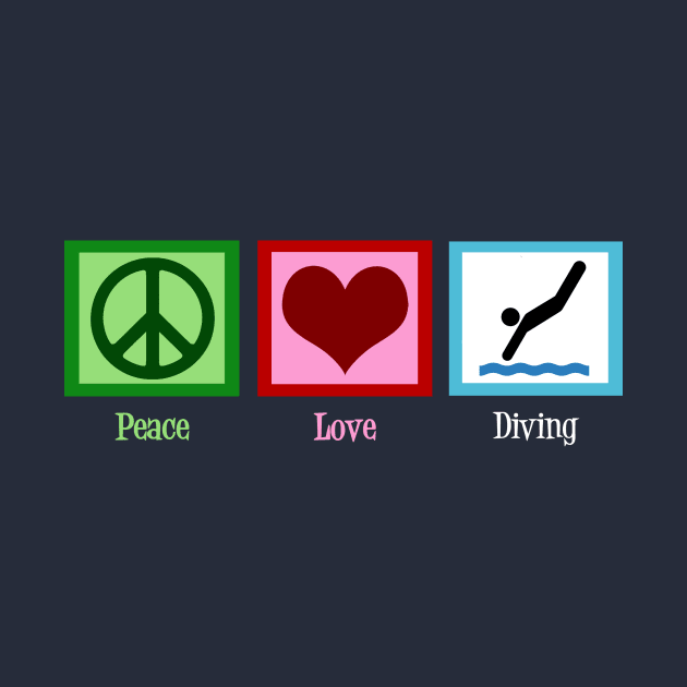 Peace Love Diving by epiclovedesigns