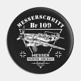 Messerschmitt Bf 109 German Fighter Pin