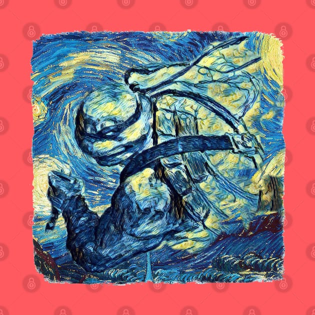 TMNT Ninja Turtles Van Gogh Style by todos