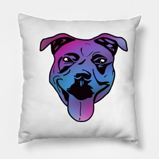 Pit bull love Pillow