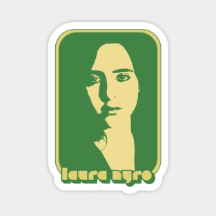 Laura Nyro /// Retro 70s Style Fan Art Design Magnet