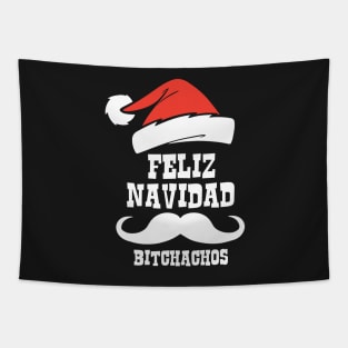 Feliz Navidad Bitchachos Tapestry