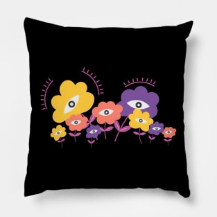 Beautiful Eye Flower Pillow