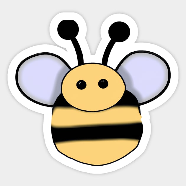 i love you honey bee Sticker