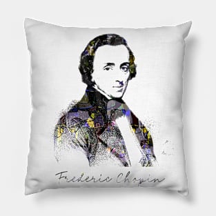 Frederic Chopin pianist Pillow