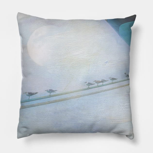 The Ghost Ship Pillow by Susan Werby