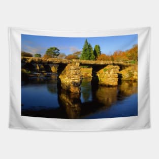 Postbridge, Clapper Bridge & East Dart River Tapestry