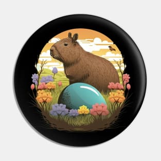 Easter Capybara Pin