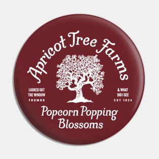 Popcorn Popping on the Apricot Tree Farms Pin