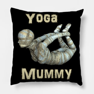 Yoga Mummy Bow Pose Pillow