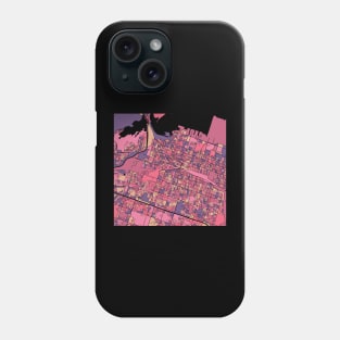 Hamilton Map Pattern in Purple & Pink Phone Case