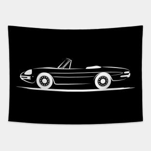 Alfa Romeo Giulietta Spider Duetto Graduate White Tapestry