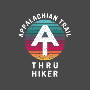 Appalachian Trail Thru Hiker Sunset weathered T-Shirt