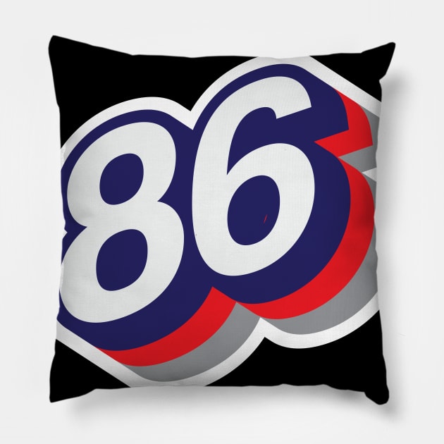 86 Pillow by MplusC