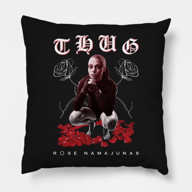 Thug Rose Namajunas Pillow by SavageRootsMMA