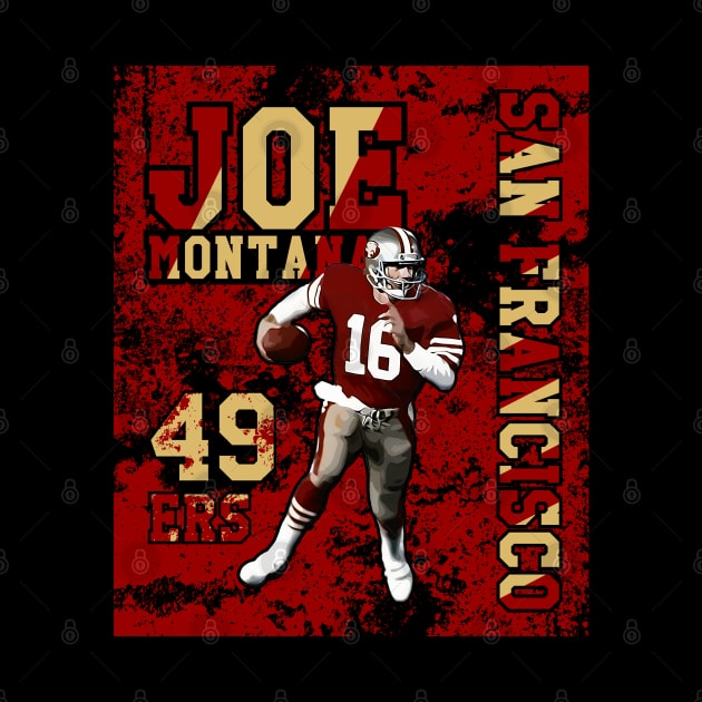 Joe montana || San francisco 49ers by Aloenalone