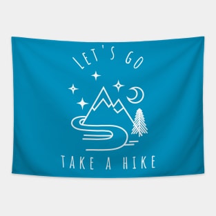 Let's Go Take a Hike Tapestry