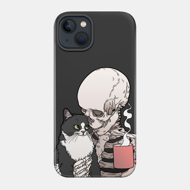 Cats & Coffee - Cat - Phone Case