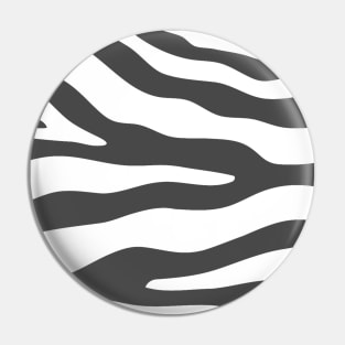 Zebra stripes pattern Pin