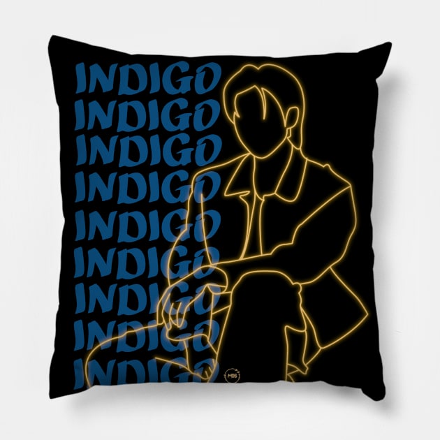 nam-joon bts led design Pillow by MBSdesing 