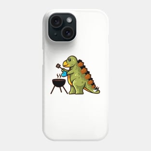 Steak-o-saurus | Fire Up the Grill Phone Case