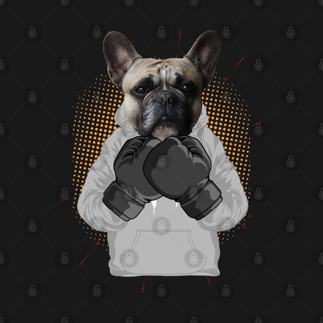 Boxing | Pug puppy by ro83land