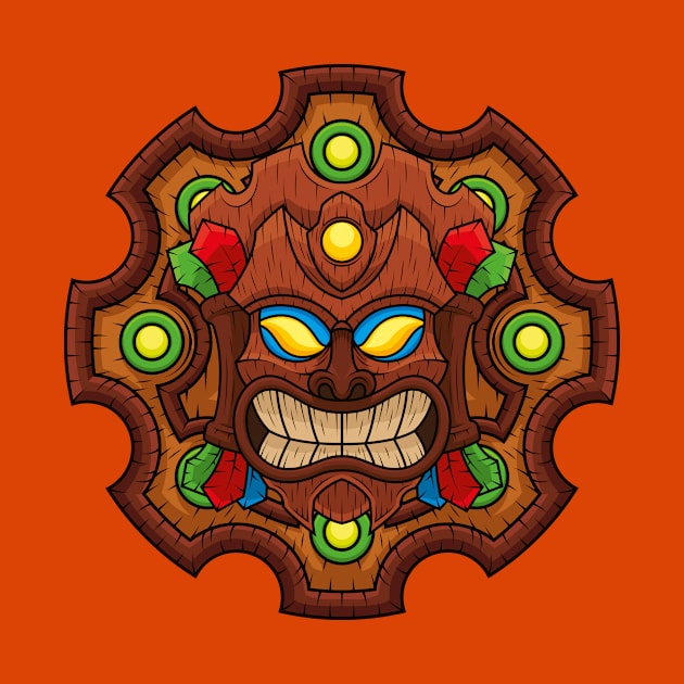 Tiki Mask Tamatoa by BJManchester