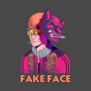 Fake Face T-Shirt