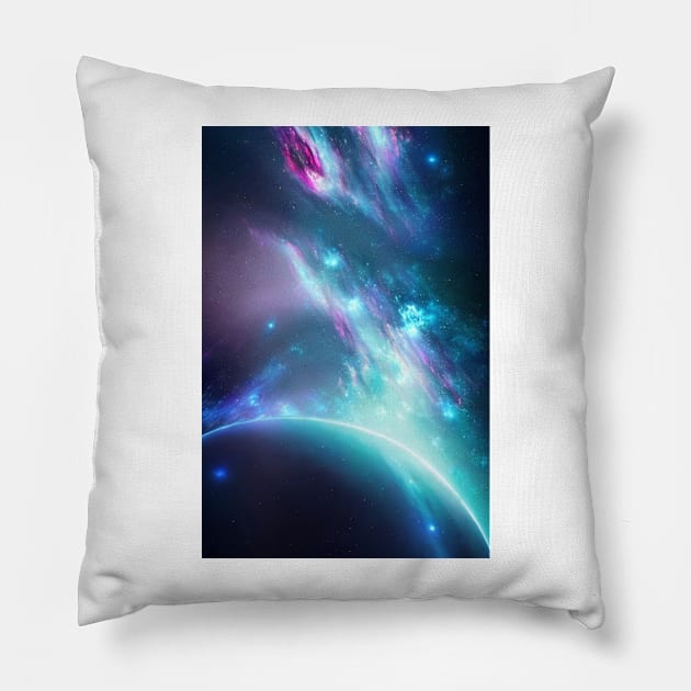 Galaxy Pillow by Trendy-Now